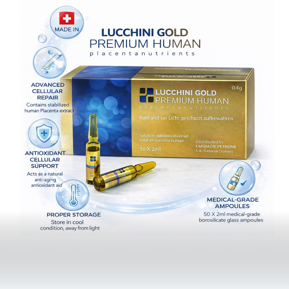 Lucchini Gold Premium Human Placenta Injection