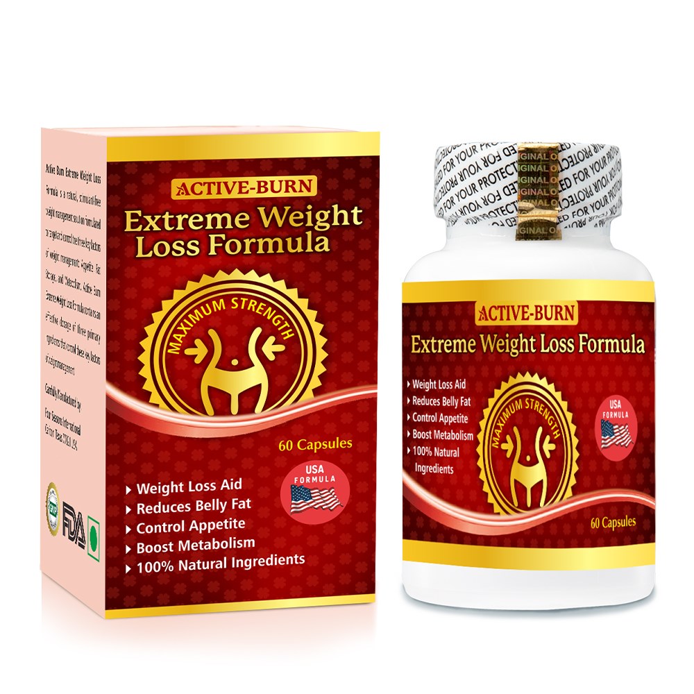 Active Burn Extreme Weight Loss Formula 60 Capsules