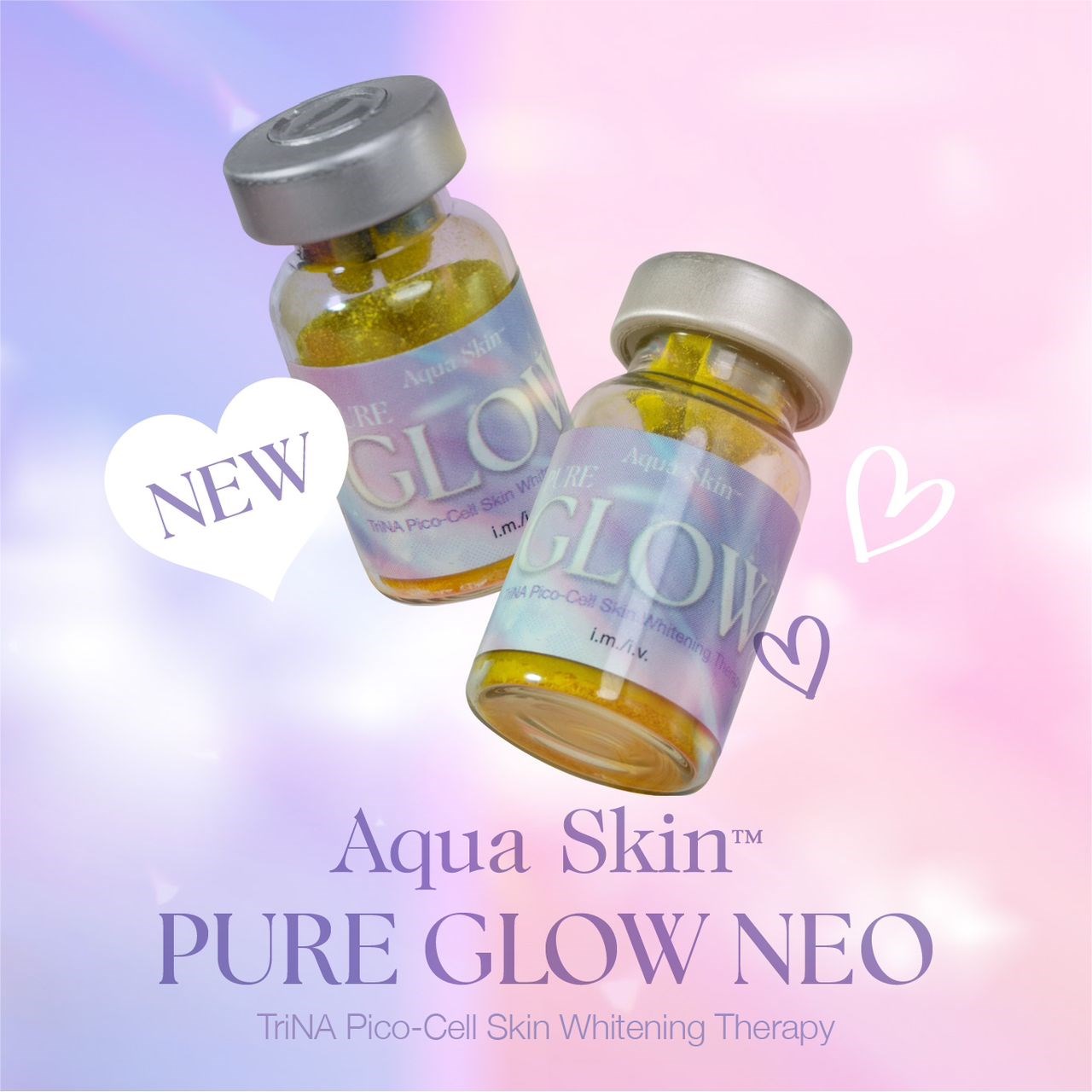 Aqua Skin Pure Glow Neo Glutathione Injection