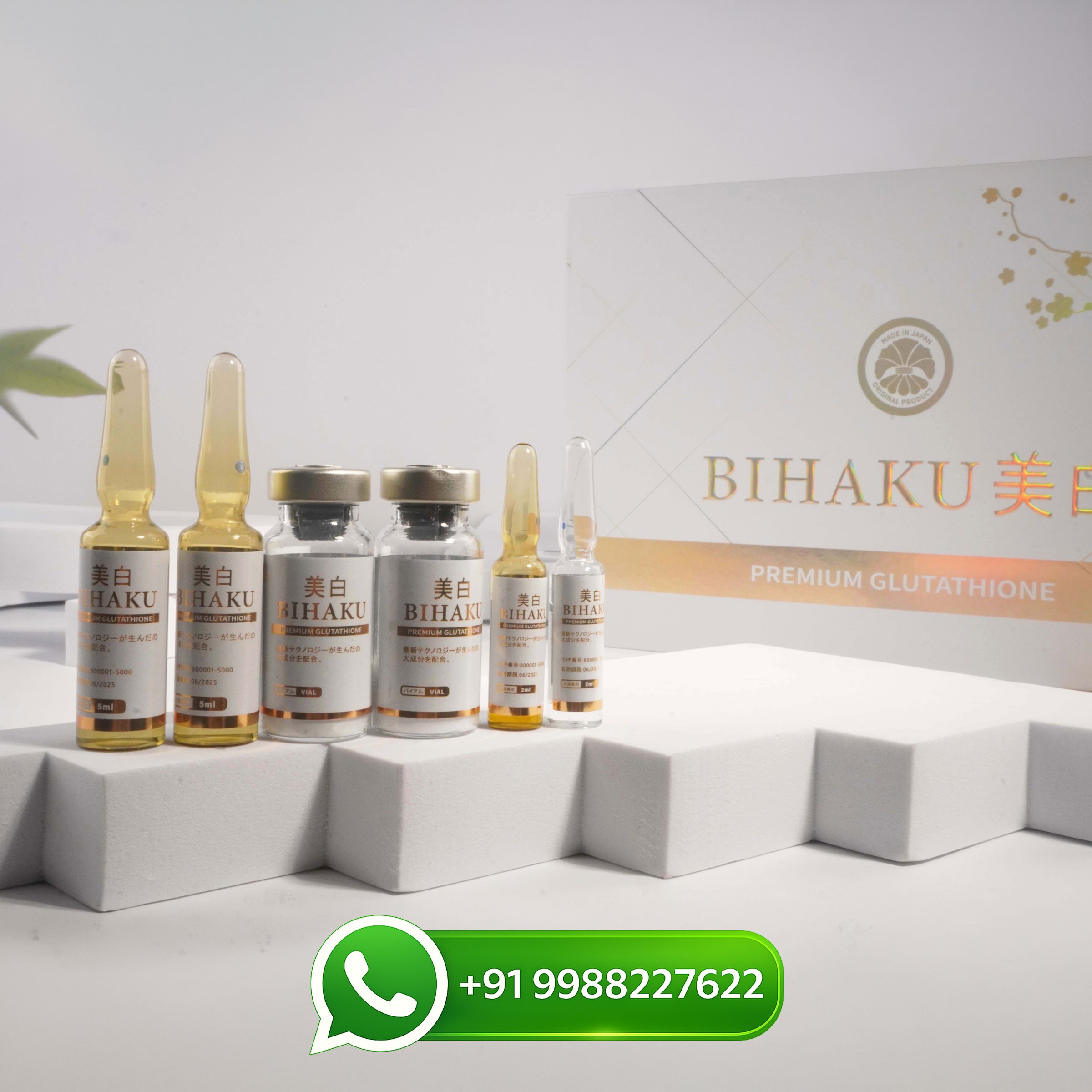 Bihaku Japan Premium Glutathione 10,000mg Injection