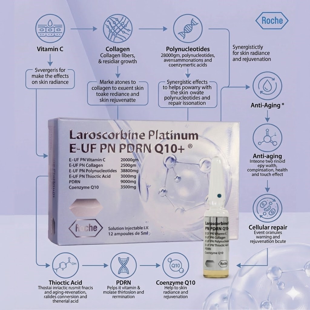 Laroscorbine Platinum EUF PN PDRN Vitamin C & Collagen Injection