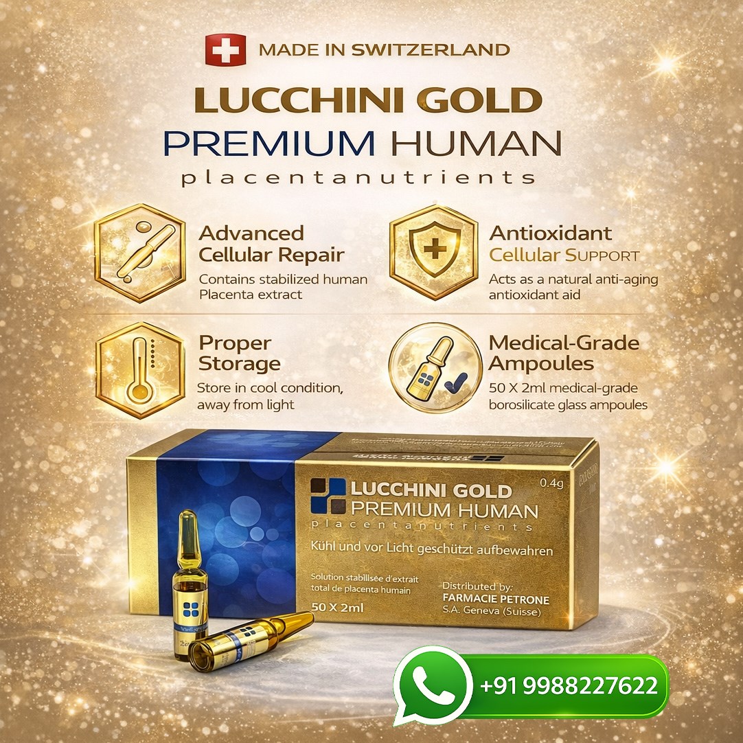 Lucchini Gold Premium Human Placenta Injection