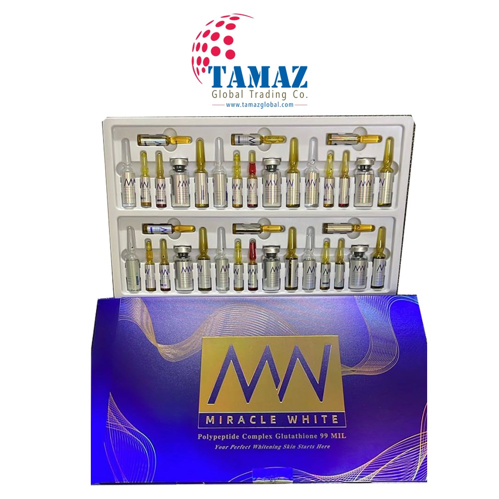 Miracle White 99000000mg Glutathione Injection