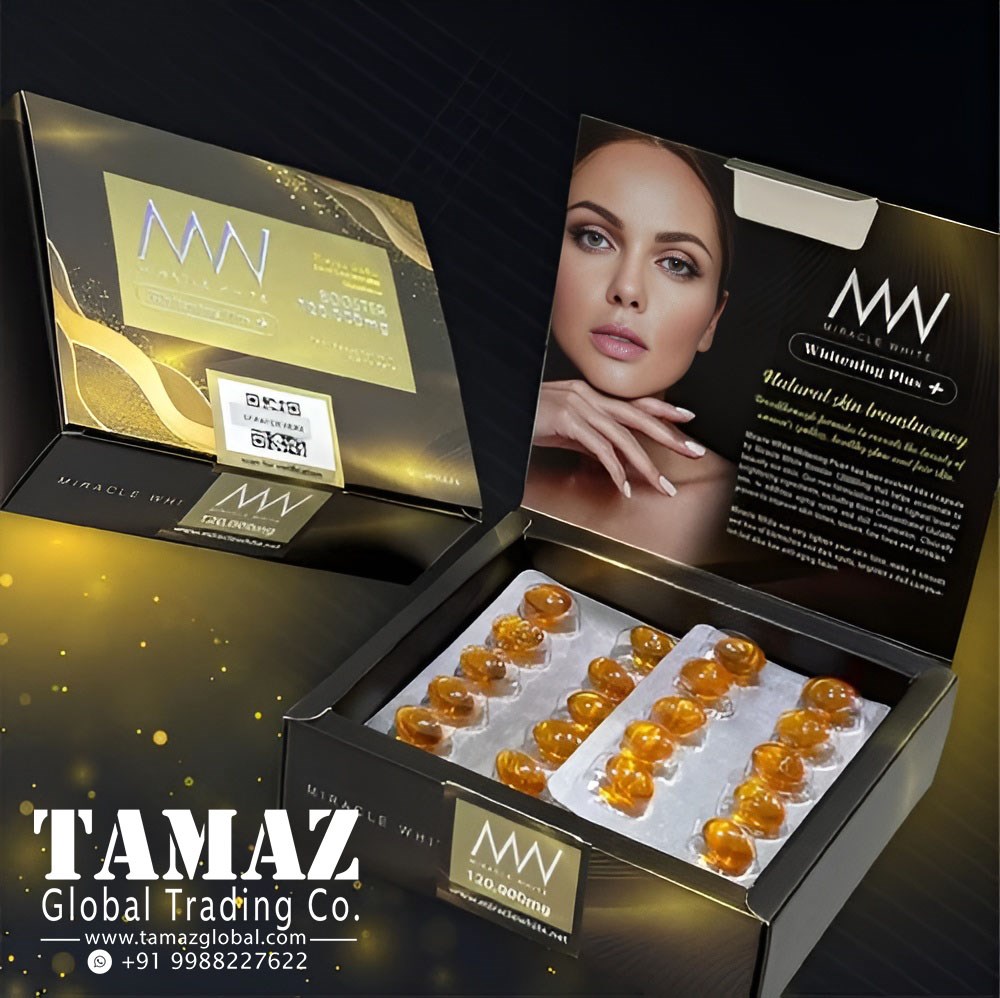 Miracle White Royal Gold 120000mg Glutathione Softgels