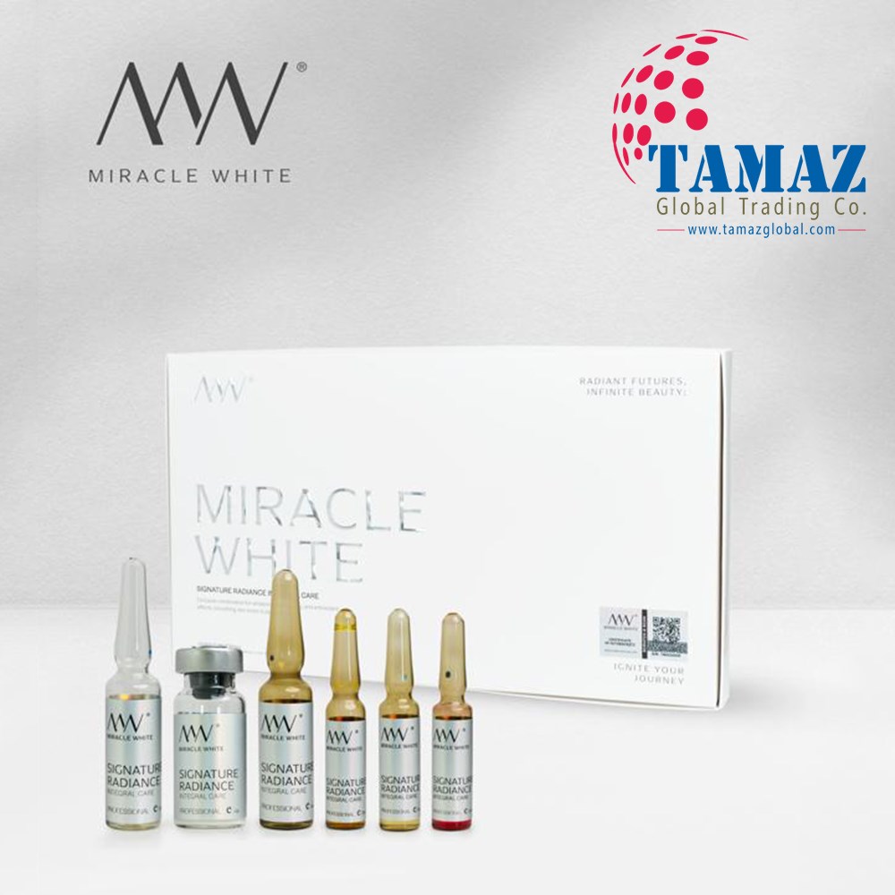 Miracle White 80,000mg Glutathione Injection White Box