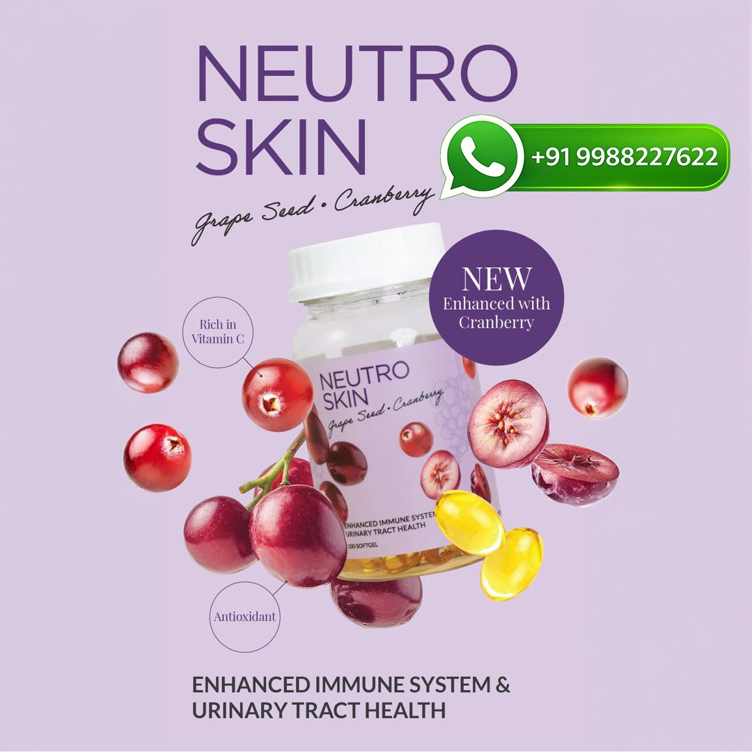 Neutro Skin Grape Seed, Cranberry Glutathione Softgels