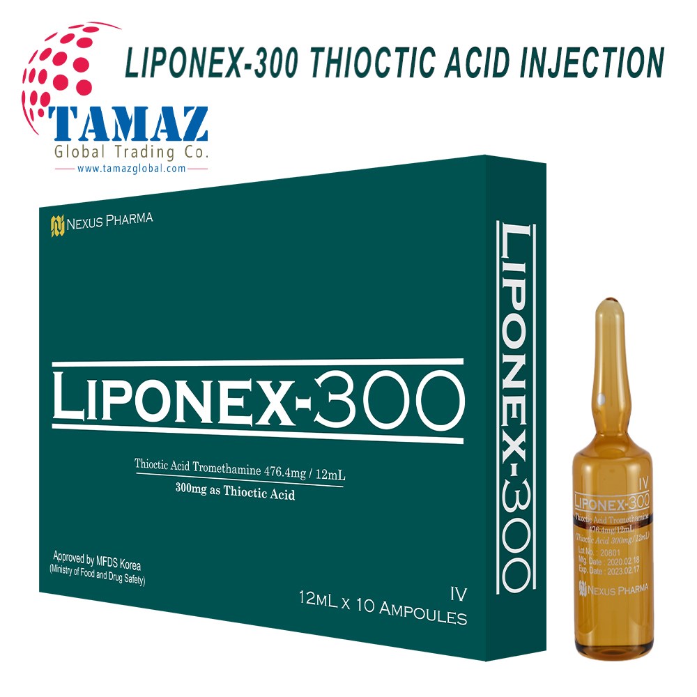 Nexus Pharma Liponex 300 Thioctic Acid Injection