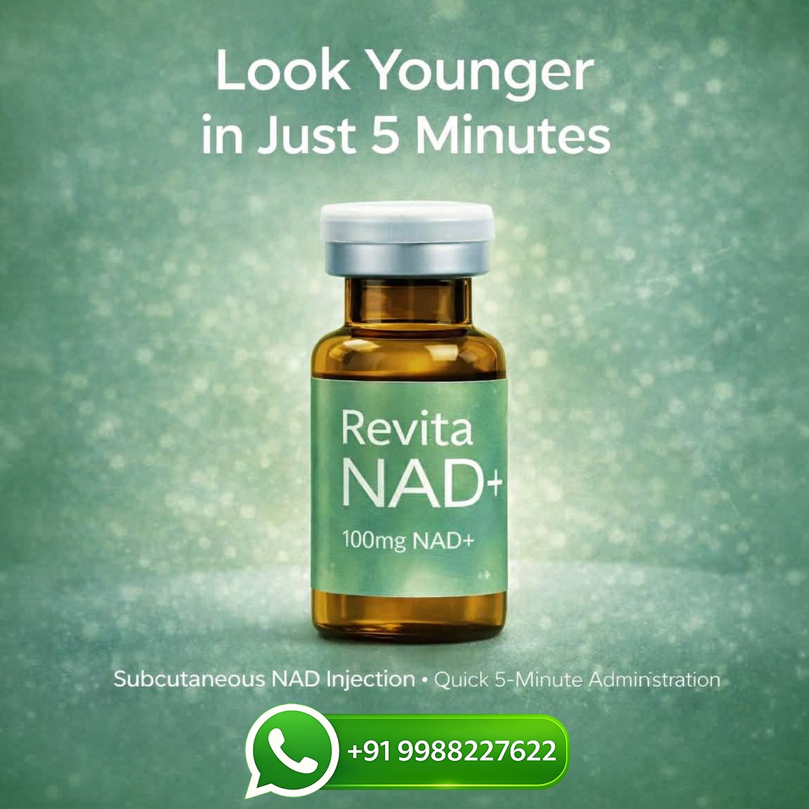 Revita NAD+ 100mg Injection  Subcutaneous Anti-Aging Therapy