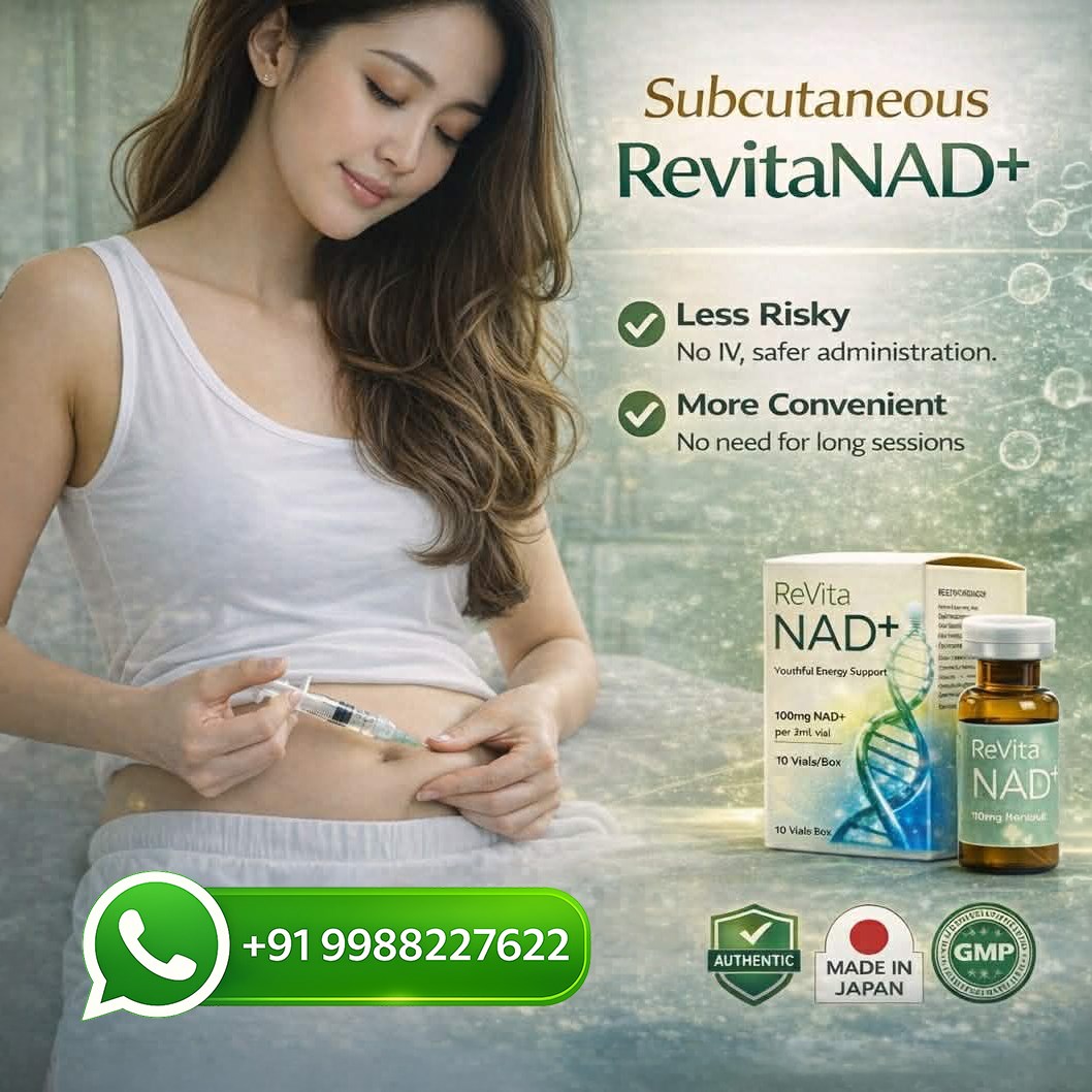 Revita NAD+ 100mg Injection  Subcutaneous Anti-Aging Therapy