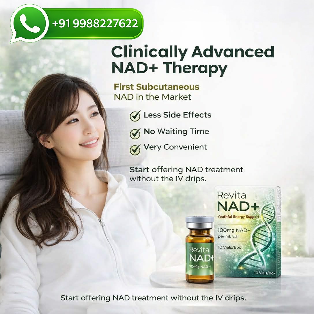 Revita NAD+ 100mg Injection  Subcutaneous Anti-Aging Therapy