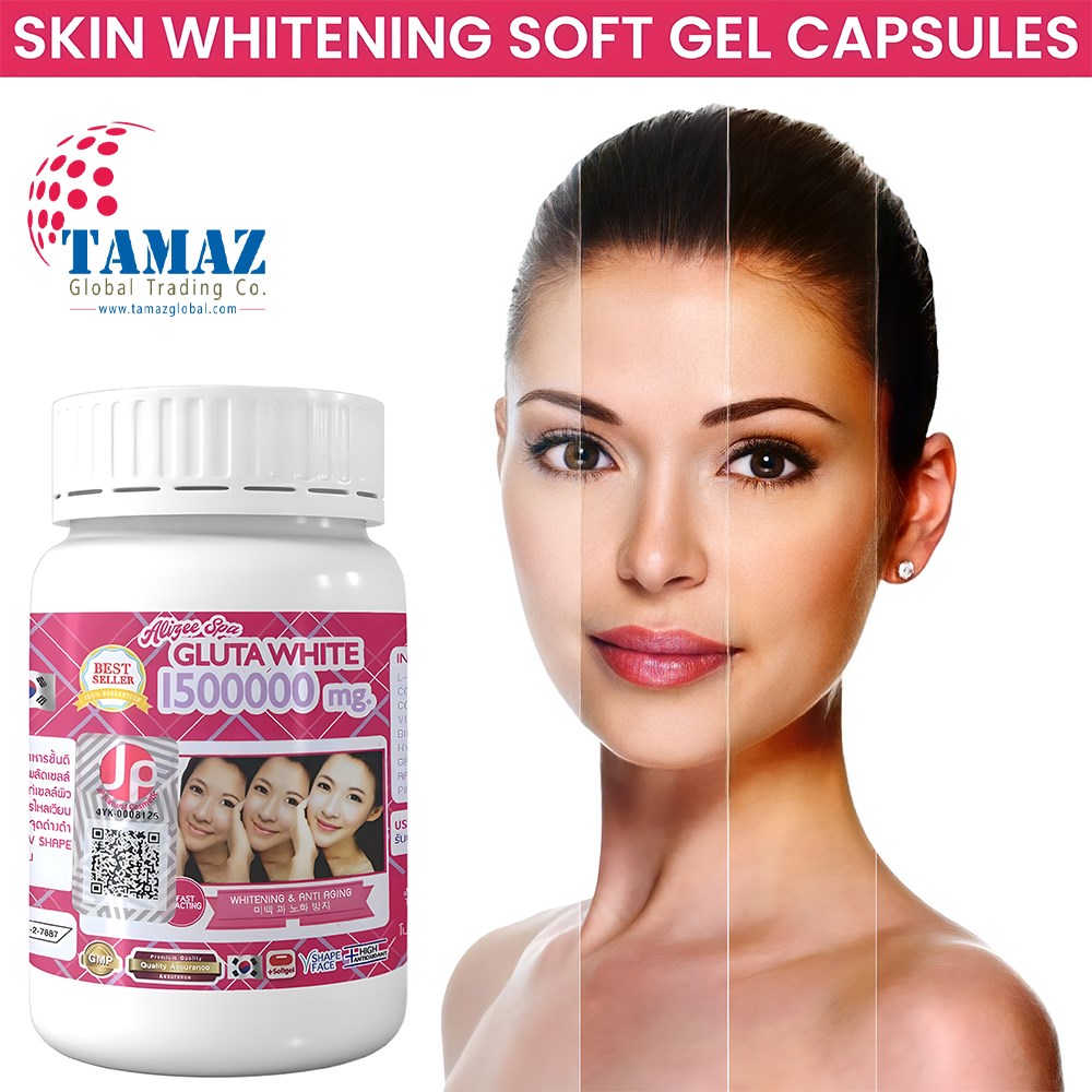 Supreme Gluta White 1500000mg Skin Whitening Softgels