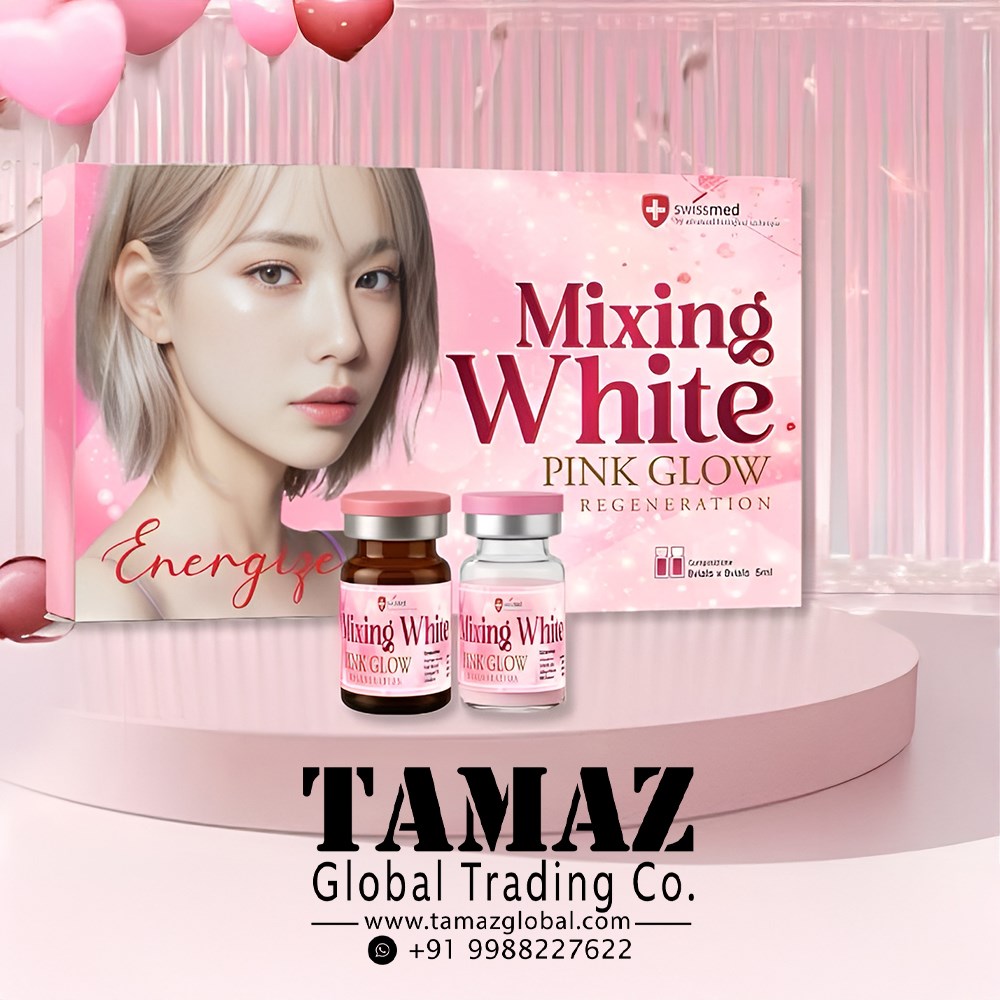 Swismed Mixing White Pink Glow Glutathione Injection 