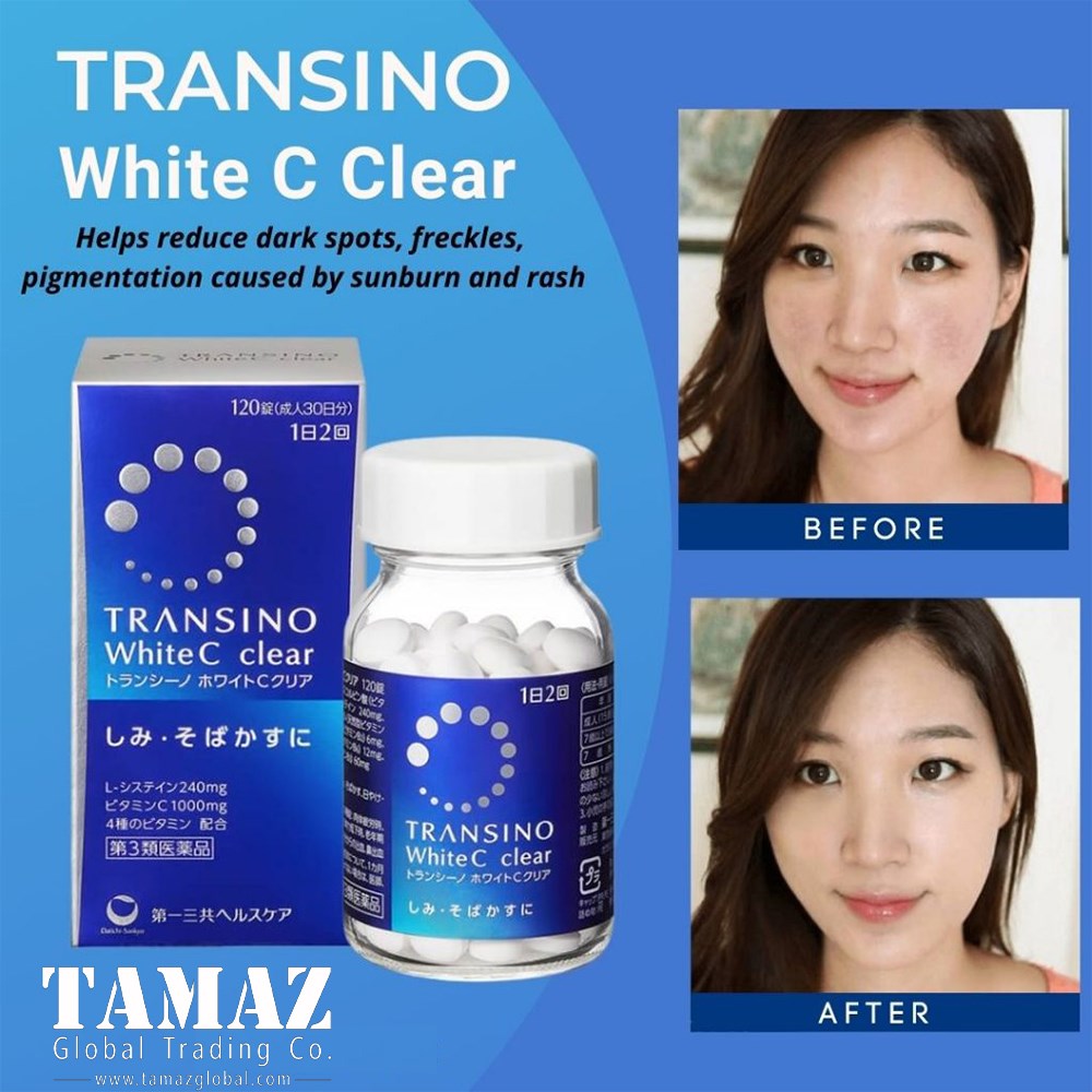 Transino White C Clear Skin Whitening Tablets