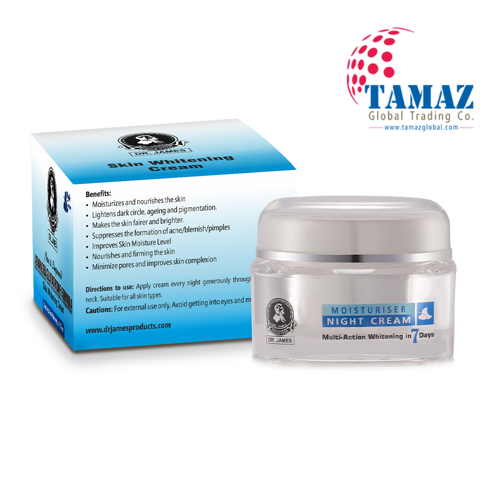 Dr James Glutathione Cream Advanced Skin Whitening Formula