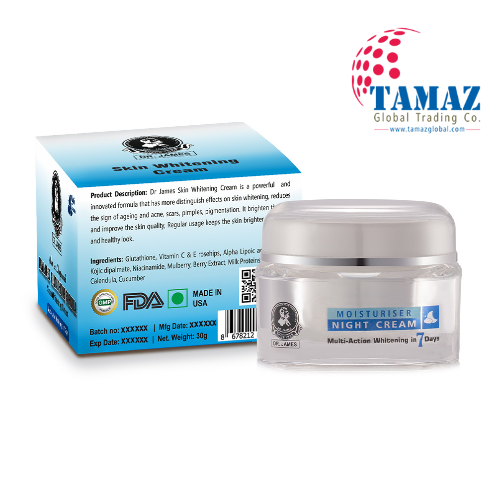 Dr James Glutathione Cream Advanced Skin Whitening Formula