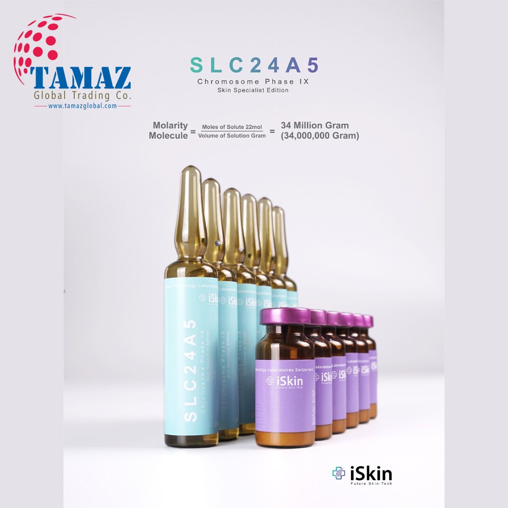 Iskin SLC24A5 Chromosome Phase IX Glutathione Whitening Injection