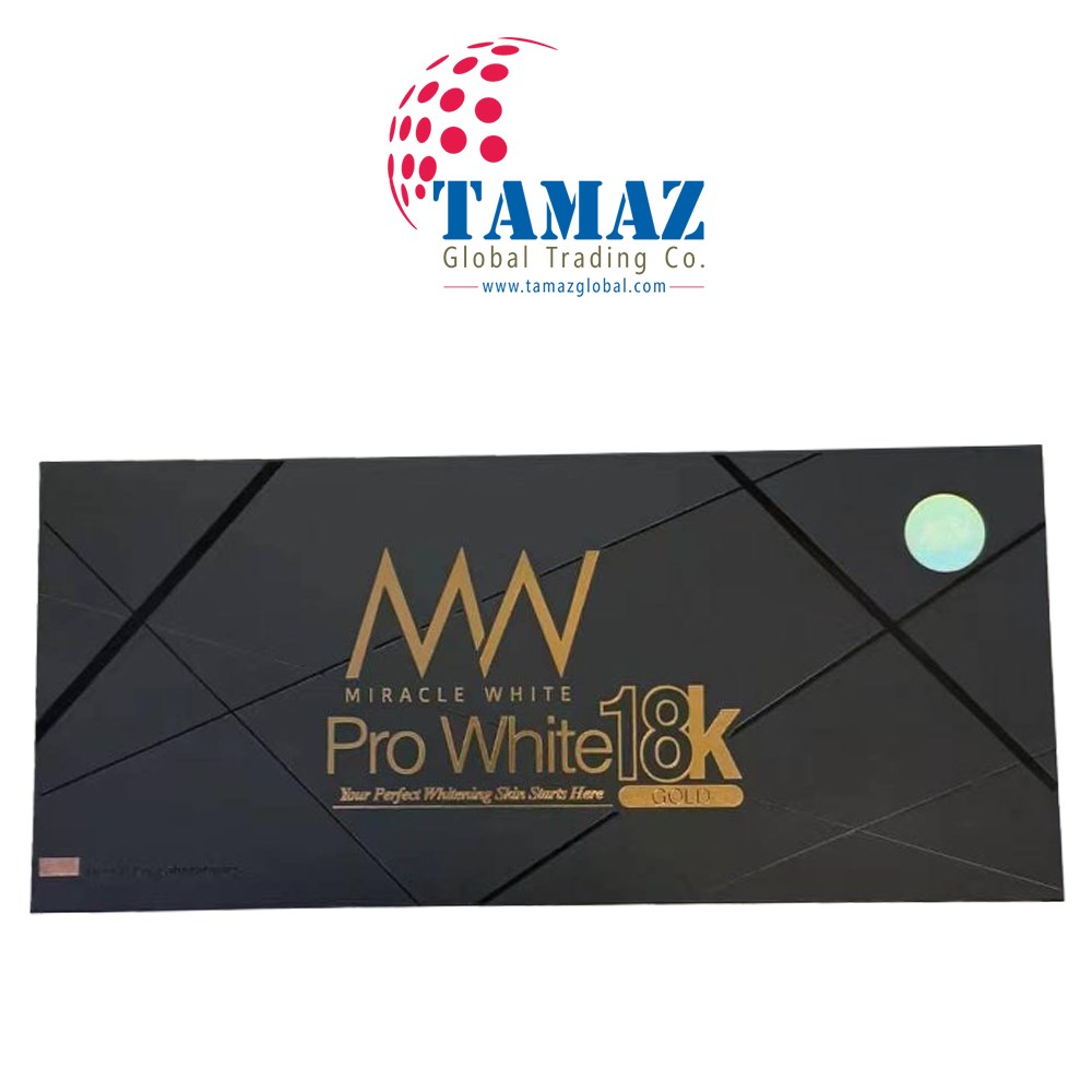 Miracle White Pro White 18K 180,000mg Glutathione Injection