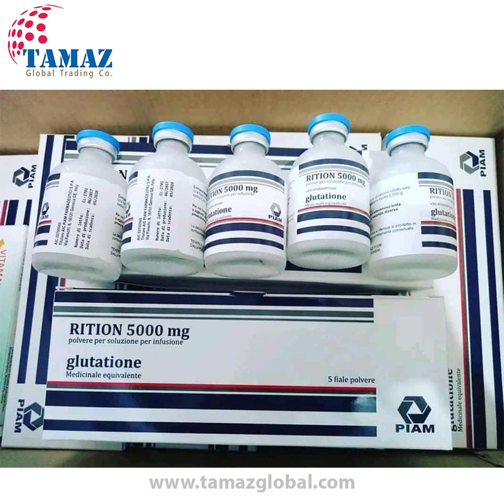 Rition 5000mg Glutathione Skin Whitening Injections